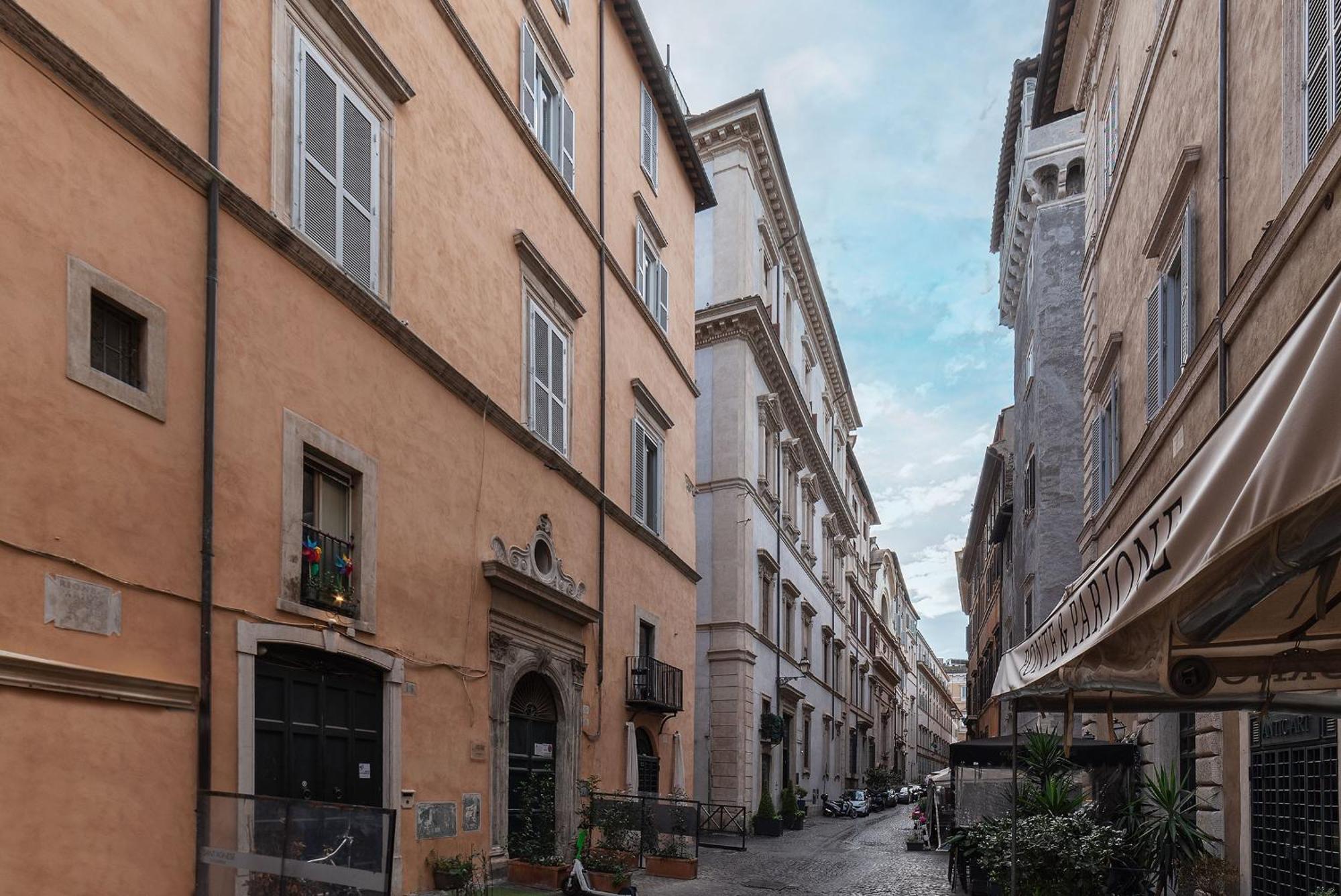 Ferienwohnung Piazza Navona Penthouse Rom Exterior foto